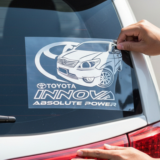 สติ๊กเกอร์วาชั่นTOYOTA INNOVA 2012 รุ่นใหม่ล่าสุด
