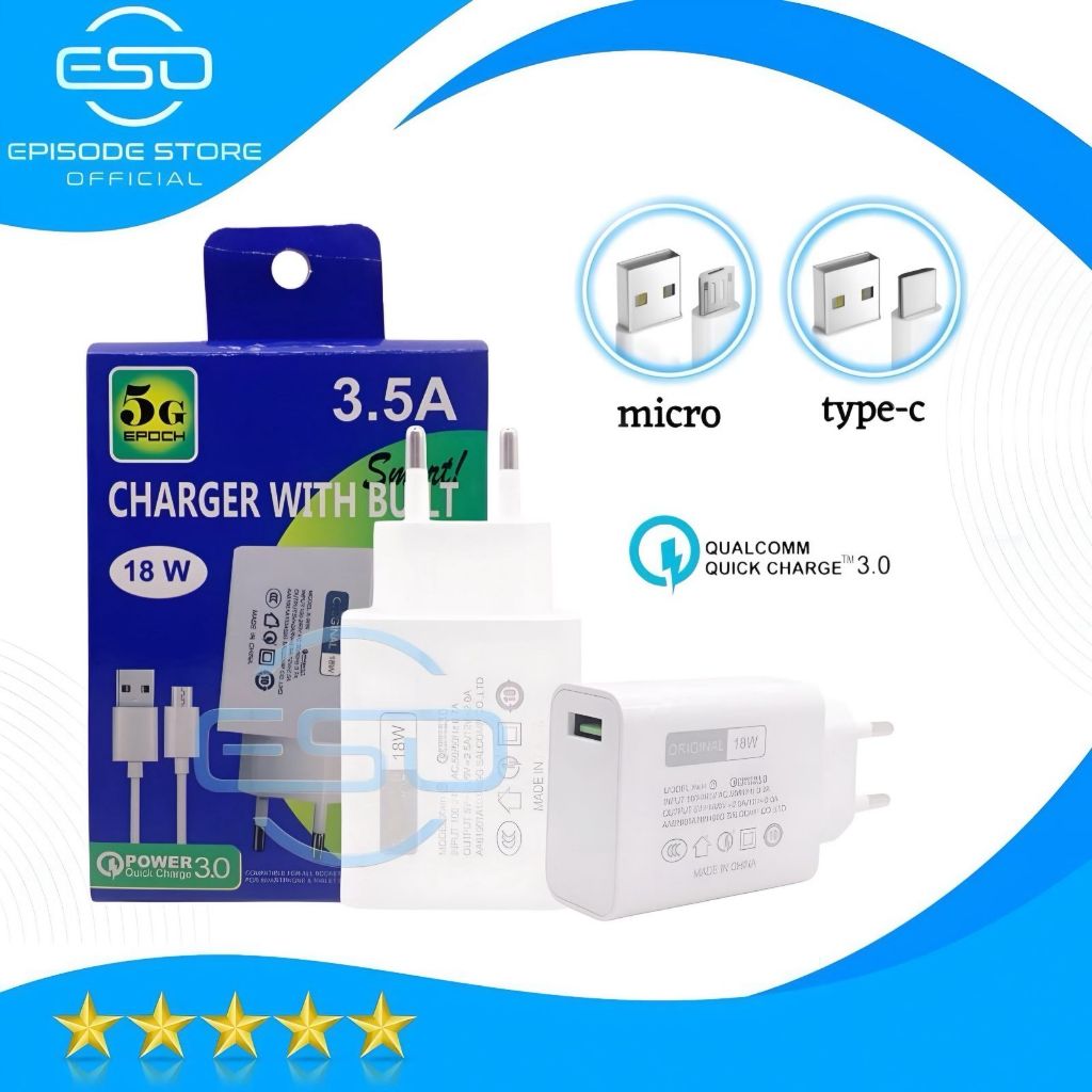 ADAPTER / ADAPTER CHARGER U-70 (SH-046) 18W FULLSET ใหม่