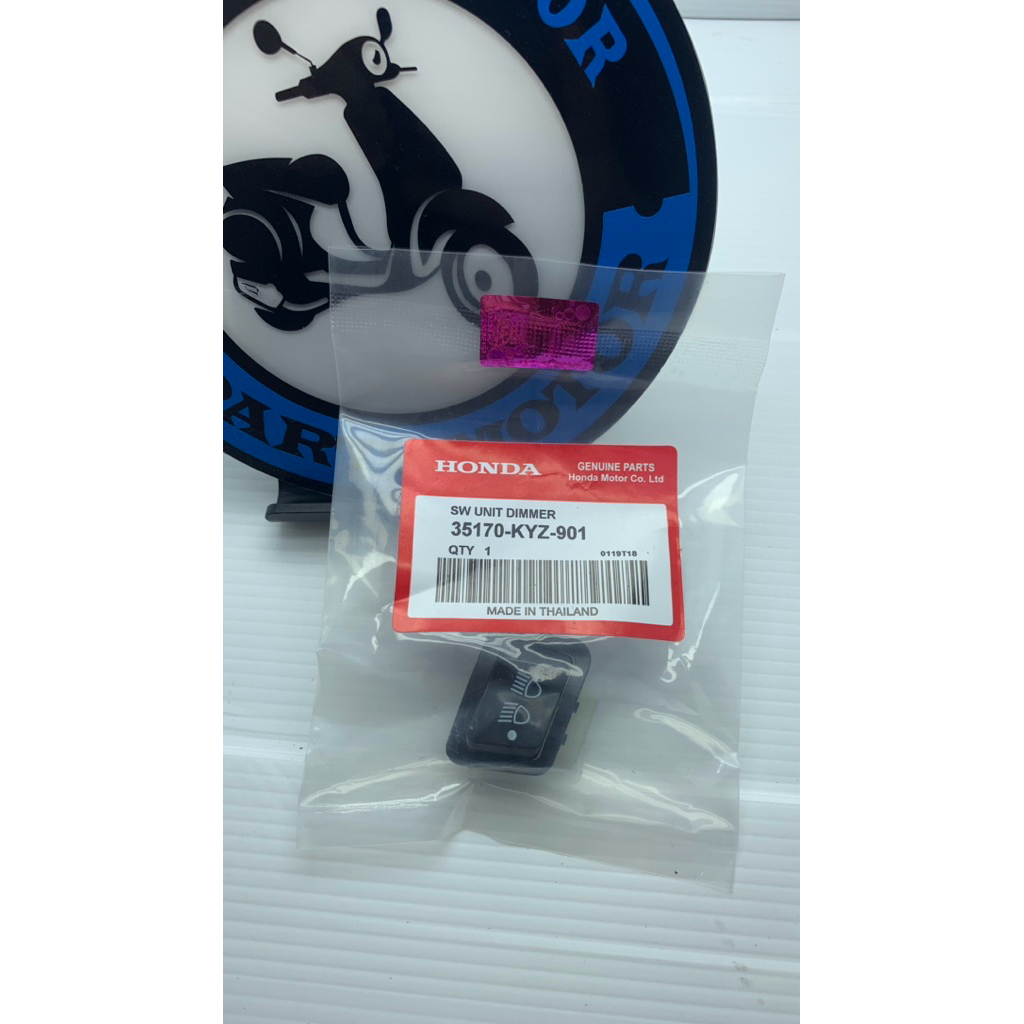 TOMBOL 35170-KYZ-901 3-POINT ON-OFF LIGHT DIMMER BUTTON BEAT SCOOPY SPACY FI VARIO 125 35170-KYZ-901