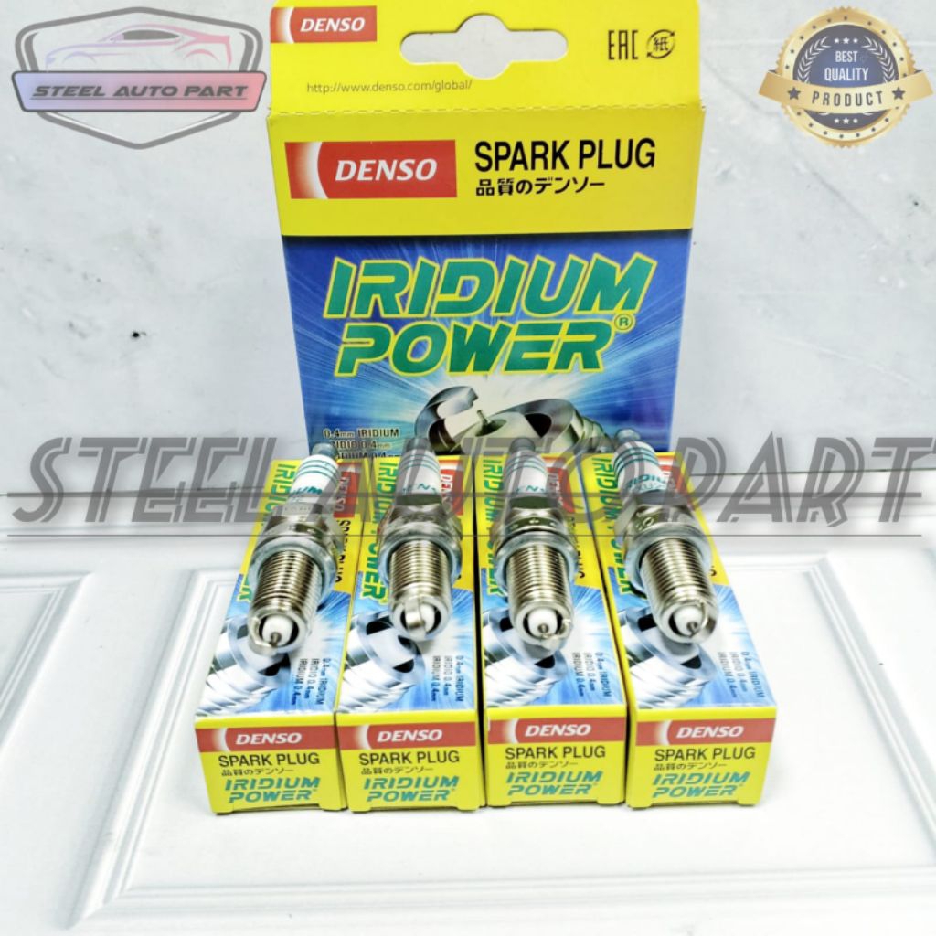 หัวเทียน Denso Ertiga 2012-2014 Iridium ของแท้ 1 ชุด 4 ชิ้น