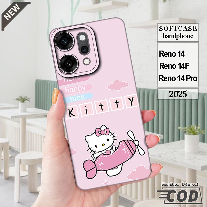 เคส OPPO RENO 14 _OPPO RENO 14F _OPPO RENO 14 PRO _เคสซิลิโคนสีดําใสยืดหยุ่นสุดเท่