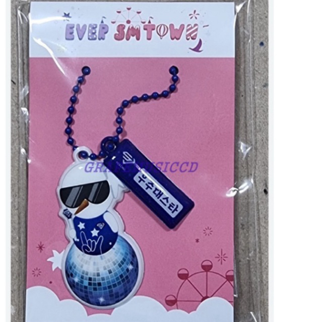 EVER SMTOWN MD SNOWMAN KEYRING KEYCHAIN HEECHUL SUPERJUNIOR