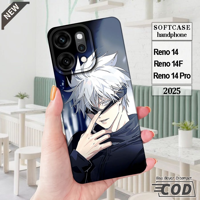 เคส OPPO RENO 14 _OPPO RENO 14F _OPPO RENO 14 PRO _เคสซิลิโคนสีดําใสยืดหยุ่นสุดเท่