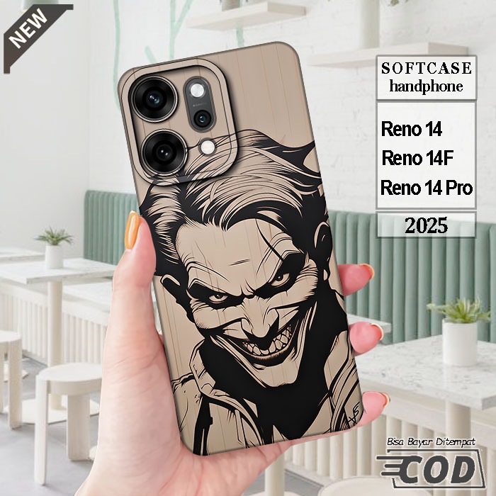 เคส OPPO RENO 14 _OPPO RENO 14F _OPPO RENO 14 PRO _เคสซิลิโคนสีดําใสยืดหยุ่นสุดเท่