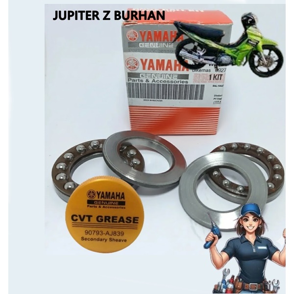 คอพวงมาลัย Yamaha Jupiter z Jupiter z Burhan + จาระบียามาฮ่า