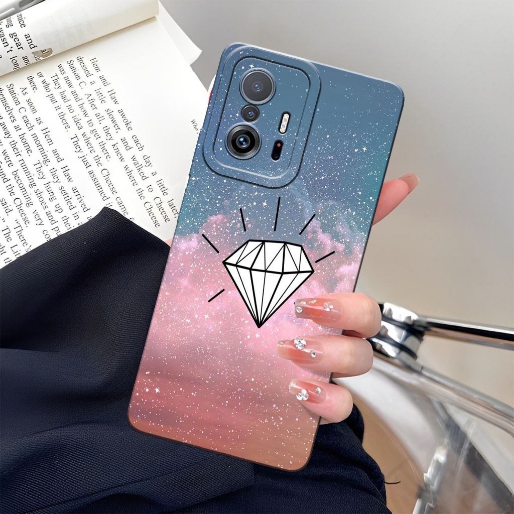 ล่าสุด Xiaomi 11T / 11T Pro Softcase - เคสเพชรแฟชั่น - เคส Xiaomi 11T / 11T Pro - ซิลิโคนกล้อง Pro -