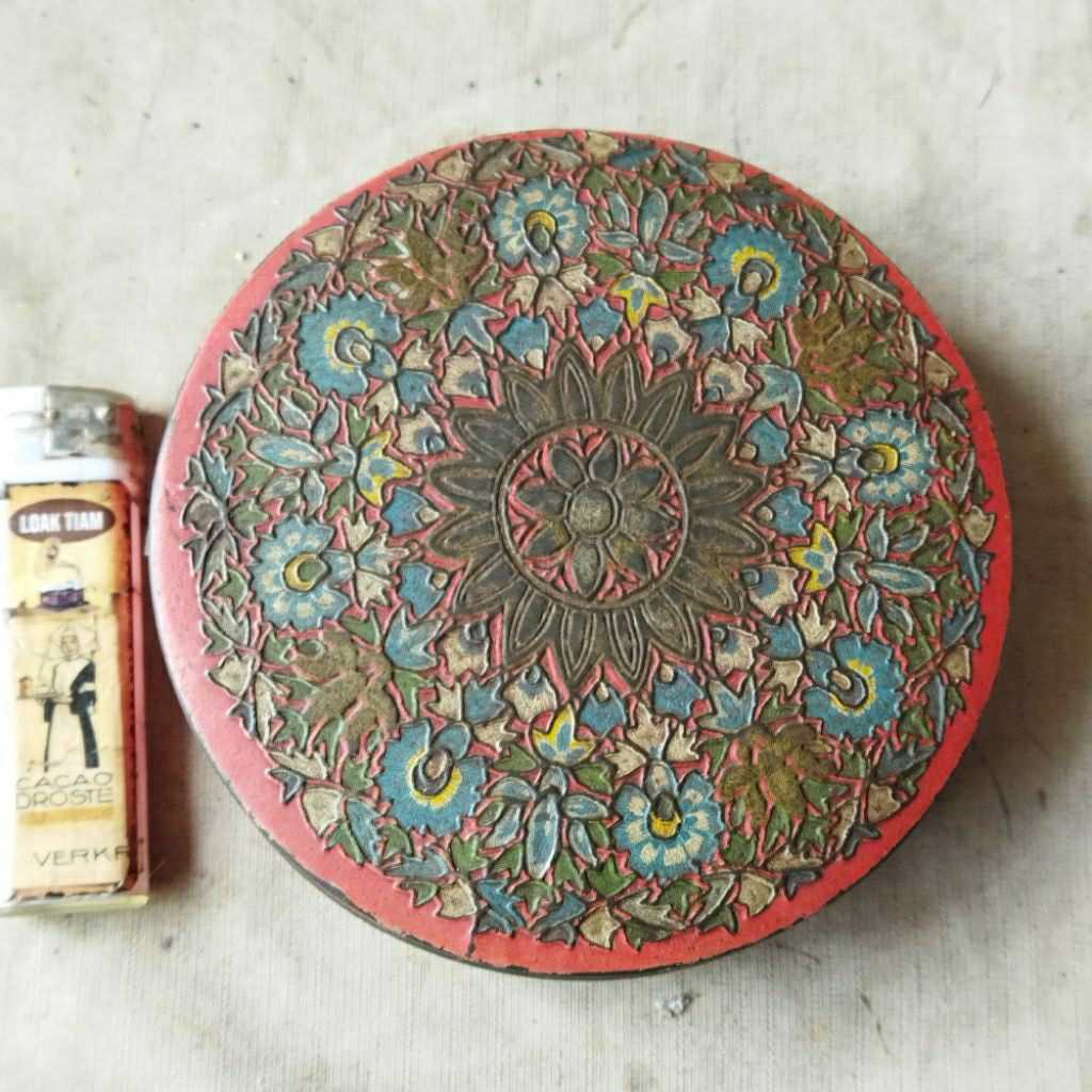 Vintage Display Empty Box Tin Box Drosete Holland