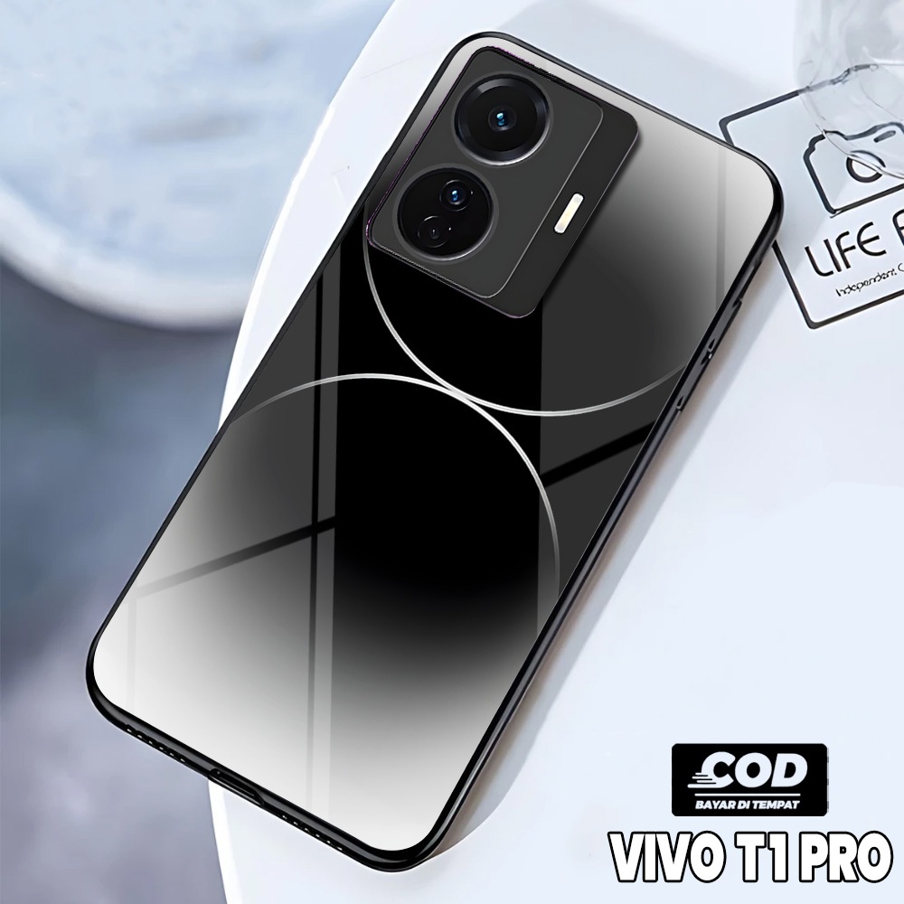 SoftCase แก้วแวววาว VIVO T1 PRO 5G SoftCase Glitter Casing HP VIVO T1 PRO 5G (M73)