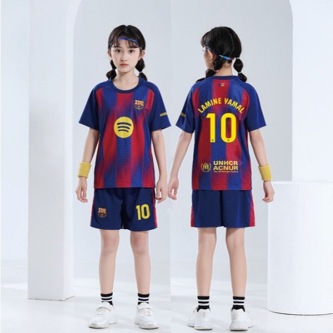 เสื้อฟุตบอลเด็ก - เสื้อฟุตบอลเด็ก อายุ 6 ปี - 14 ปี - บาร์ก้า บาซ่า ลามีน ปี 2025 เสื้อฟุตบอลเด็ก