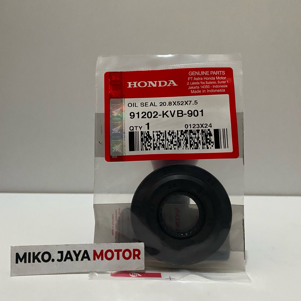 LETF CRANK AXLE SEAL 91202-KVB-901 BEAT VARIO SPACY SCOOPY ORIGINAL HONDA