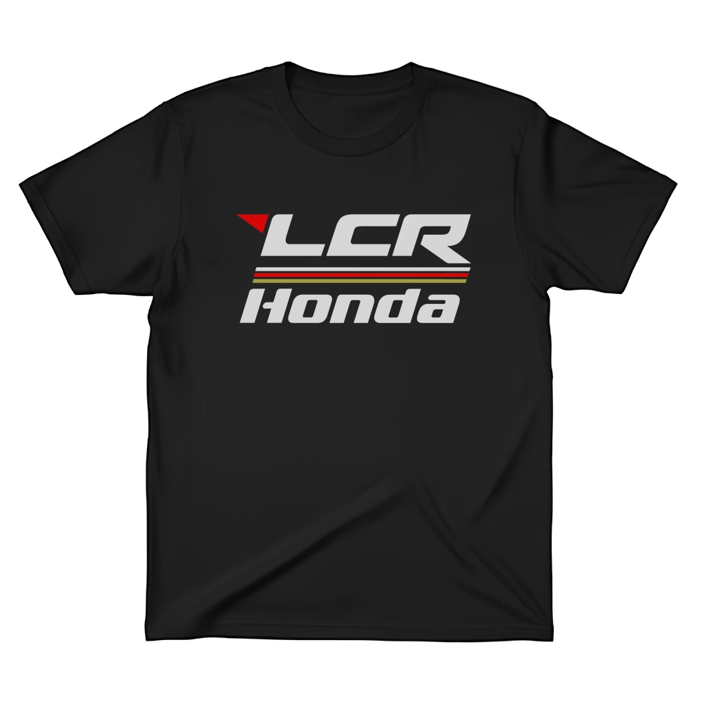 LCR Honda MotoGP Team เสื้อยืดหวีผ้าฝ้าย Unisex Distro Clothing