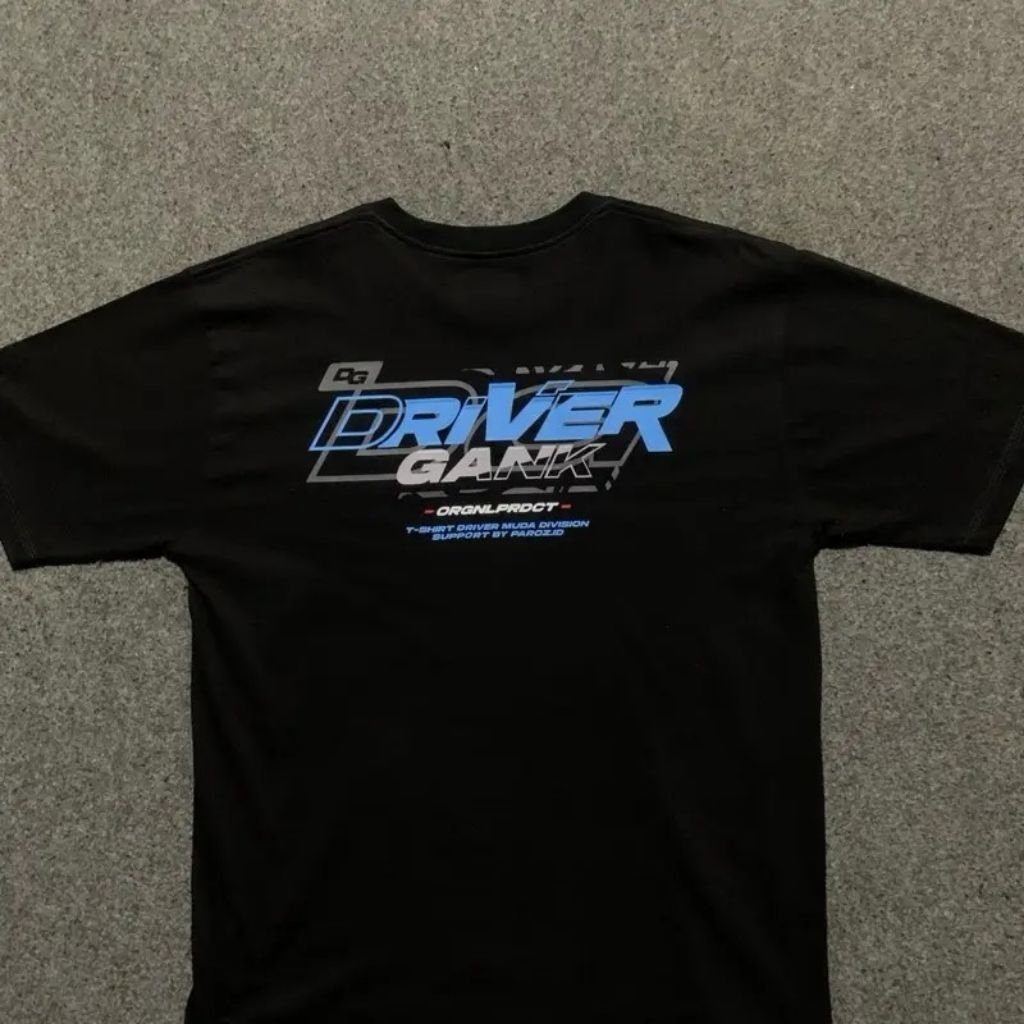 Gank DG Driver เสื้อยืด / Gank Driver Distro เสื้อผู้ชายและผู้หญิงเสื้อยืดผ้าฝ้าย Combed 24s