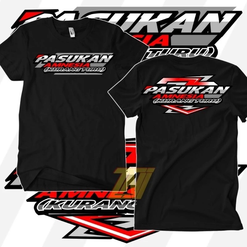 เสื้อยืดทีม Amnesia Less Turu DISTRO เสื้อยืด Amnesia Team Less Turu MEN WOMEN