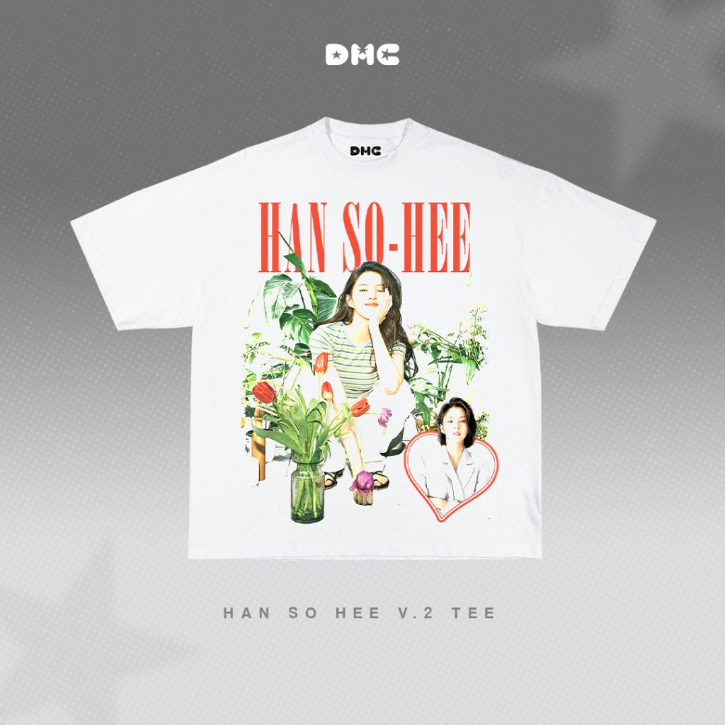 DMC Han So Hee V.2 เสื้อยืด Bootleg ขนาดใหญ่