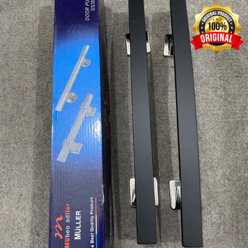 MULLER - ด้ามจับดึง Ws 703-45cm สีดํา