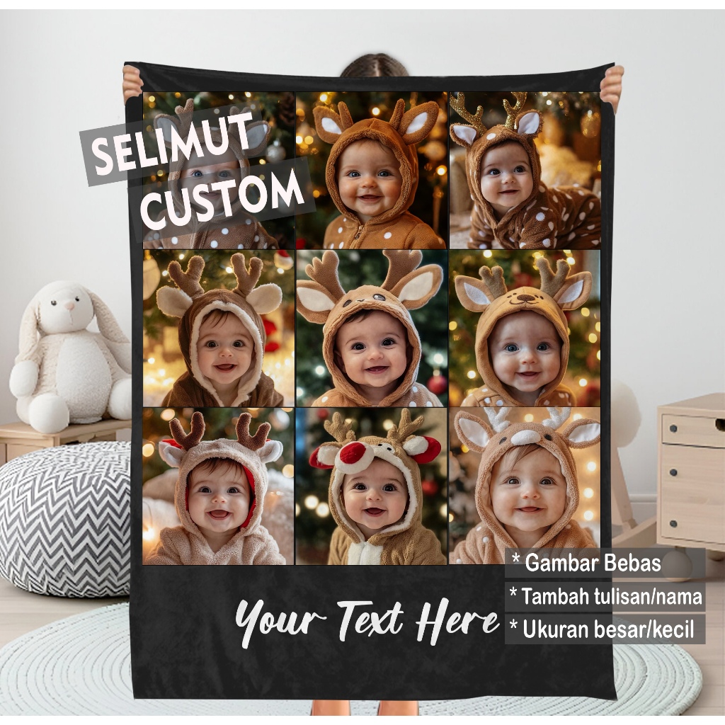 CUSTOM BLANKETS พร้อมรูปถ่าย, อะนิเมะ, CARTOONS, POP, และ AS YOU LIKE, LARGE BLANKETS