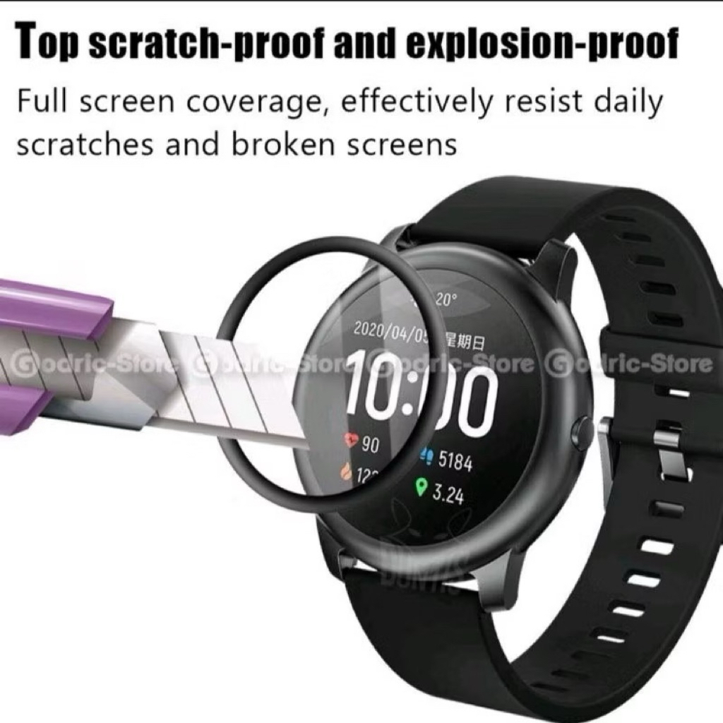 PET Anti-Scratch 3D Screen Guard Smartwatch AOLON นาฬิกา Pulse/AOLON นาฬิกา Neo/AOLON นาฬิกา Ocean