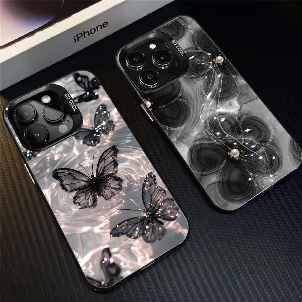 [G03] เคสผีเสื้อเคลือบเงา OPPO A3 3X A5i A5X A3S A5S A7 A1K A12 A15 A15S A16 A16K A17 A18 A38 A31 A5