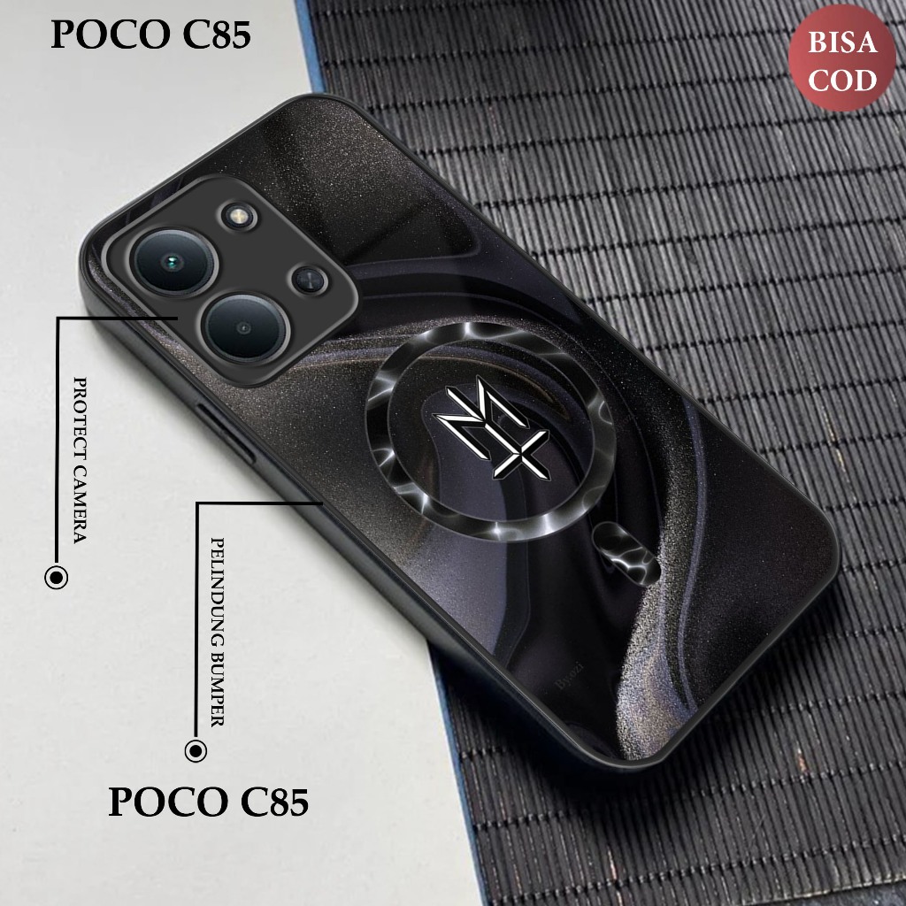 POCO C85 Case POCO C85 Body and Camera Protective Case Glossy Softcase POCO C85 CP2088