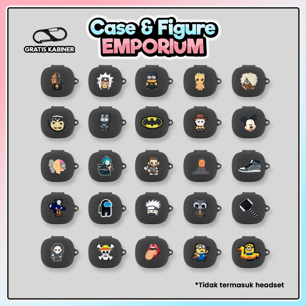 [NC] Case Anker Soundcore R50i NC Character Soft Quality Premium Headphone Skin Cute