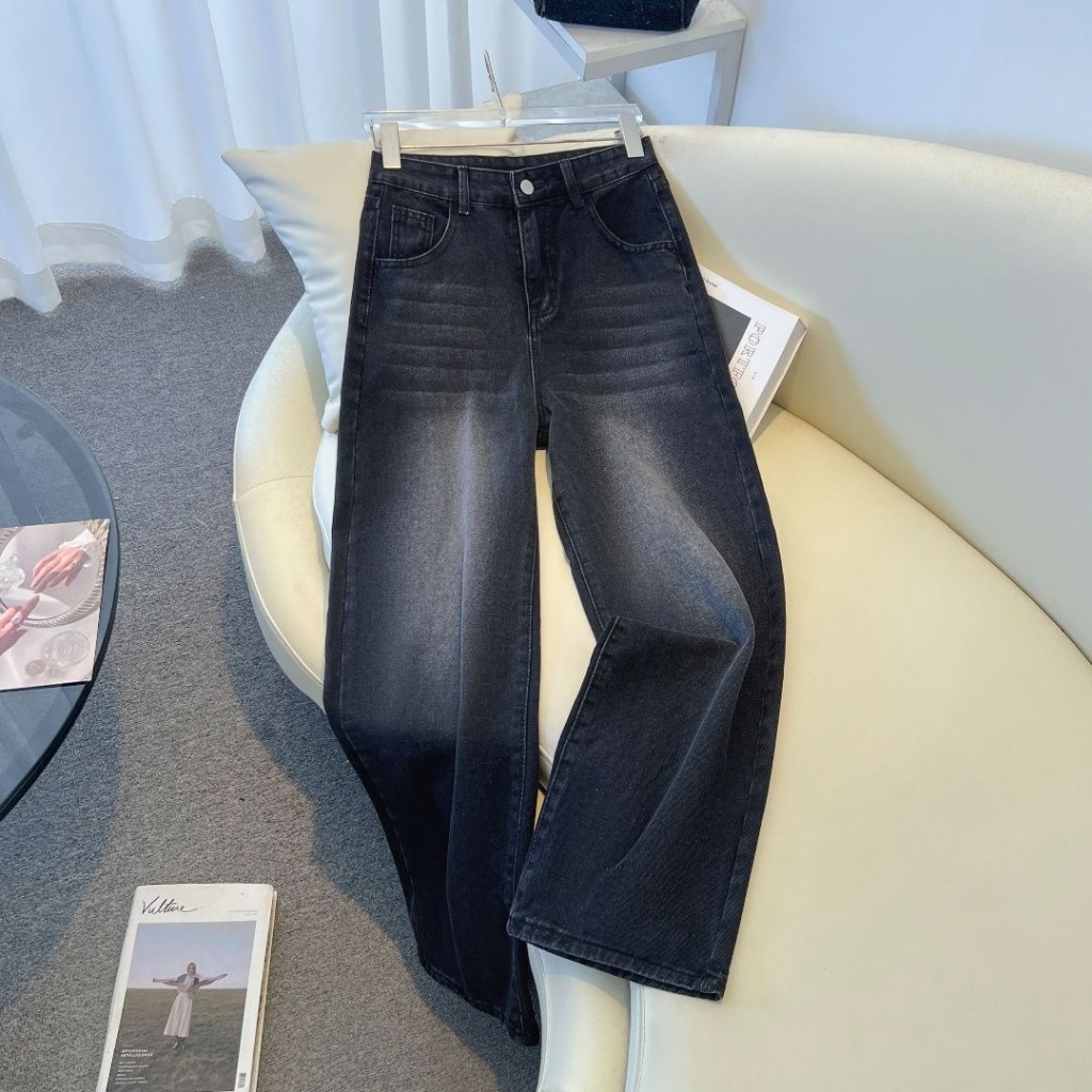 Highwaist Baggy Jeans Hangover Women - Loosepant Baggy Jeans Culottes Highwaist Womens Trendy Jeans