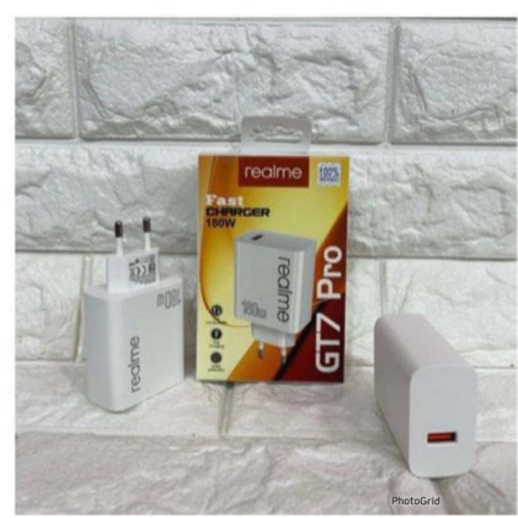 Realme GT7 Pro 1usb ชาร์จเร็ว Realme GT7 Pro 180W หัวชาร์จเร็ว