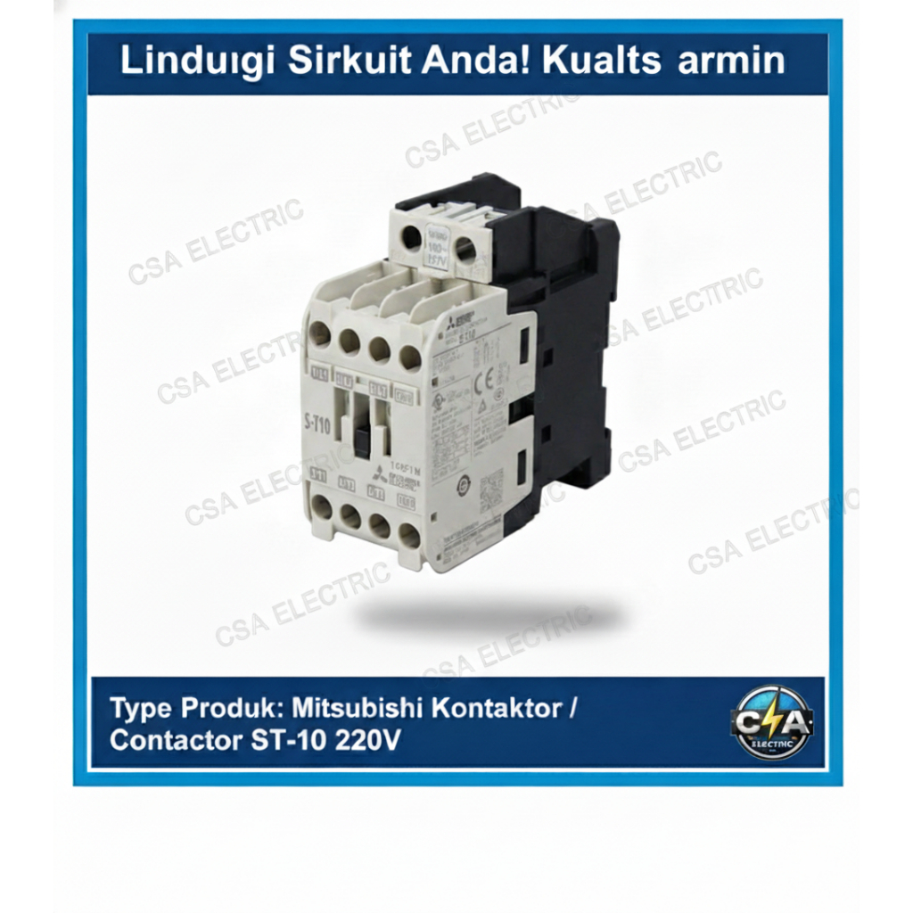 คอนแทคแม่เหล็ก ST10 S T10 ST 10 คอนแทคเตอร์ S-T10 Mitsubishi 220v