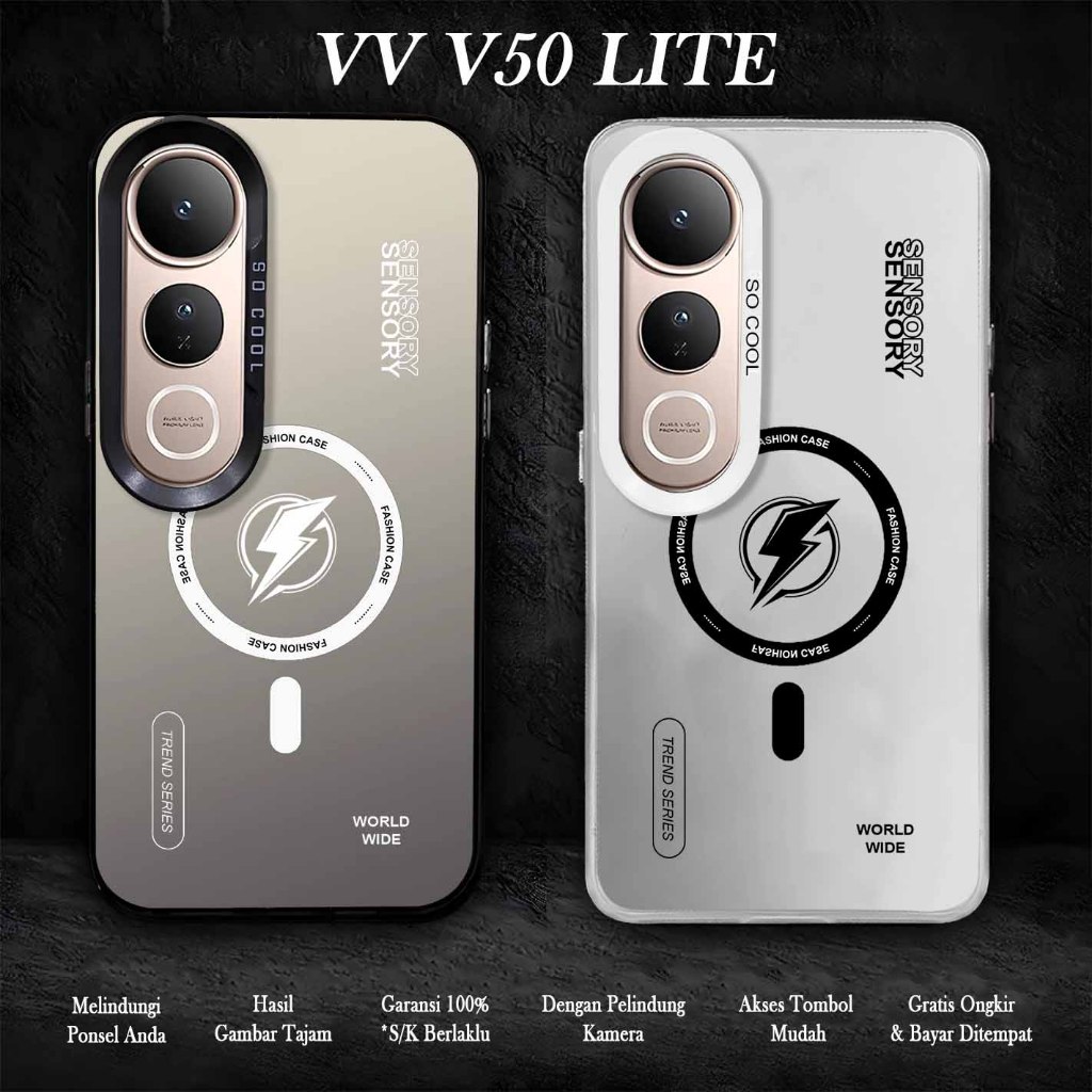 HP Softcase Premium Matte Hard Casing So Cool IMD สําหรับ Vivo V50 Lite - เคสโทรศัพท์ Vivo V50 Lite 