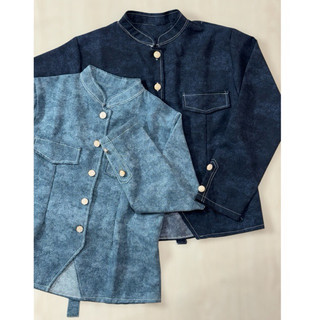 Sora - Milan top button - atasan wanita kekinian korean style - kemeja lengan panjang