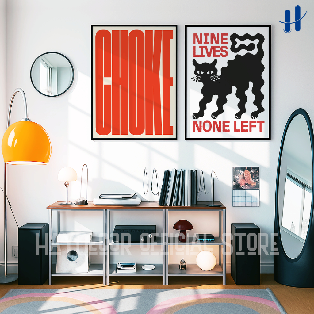 Haydecor Choke Frame ตกแต่งผนังห้องแสดงความงาม Minimalist Walldecor