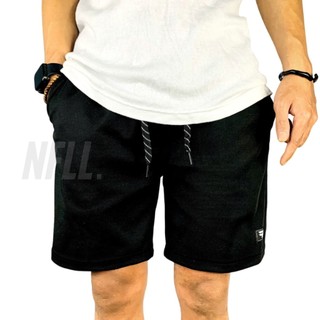 Short Pants Celana Pendek Hitam Pria Wanita Santai Tebal Nyaman Premium Stretch new NFLL