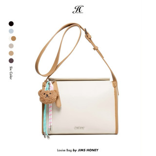 JIMS HONEY -  Louise Bag - Tas Selempang Wanita Kekinian Simple Free Bag Charm Tas Besar sling bag