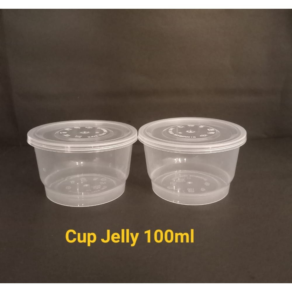ถ้วยพุดดิ้ง/ถ้วยขนมหวาน 100ML และ 150ml รอบพร้อมฝาปิดป้องกันการรั่ว