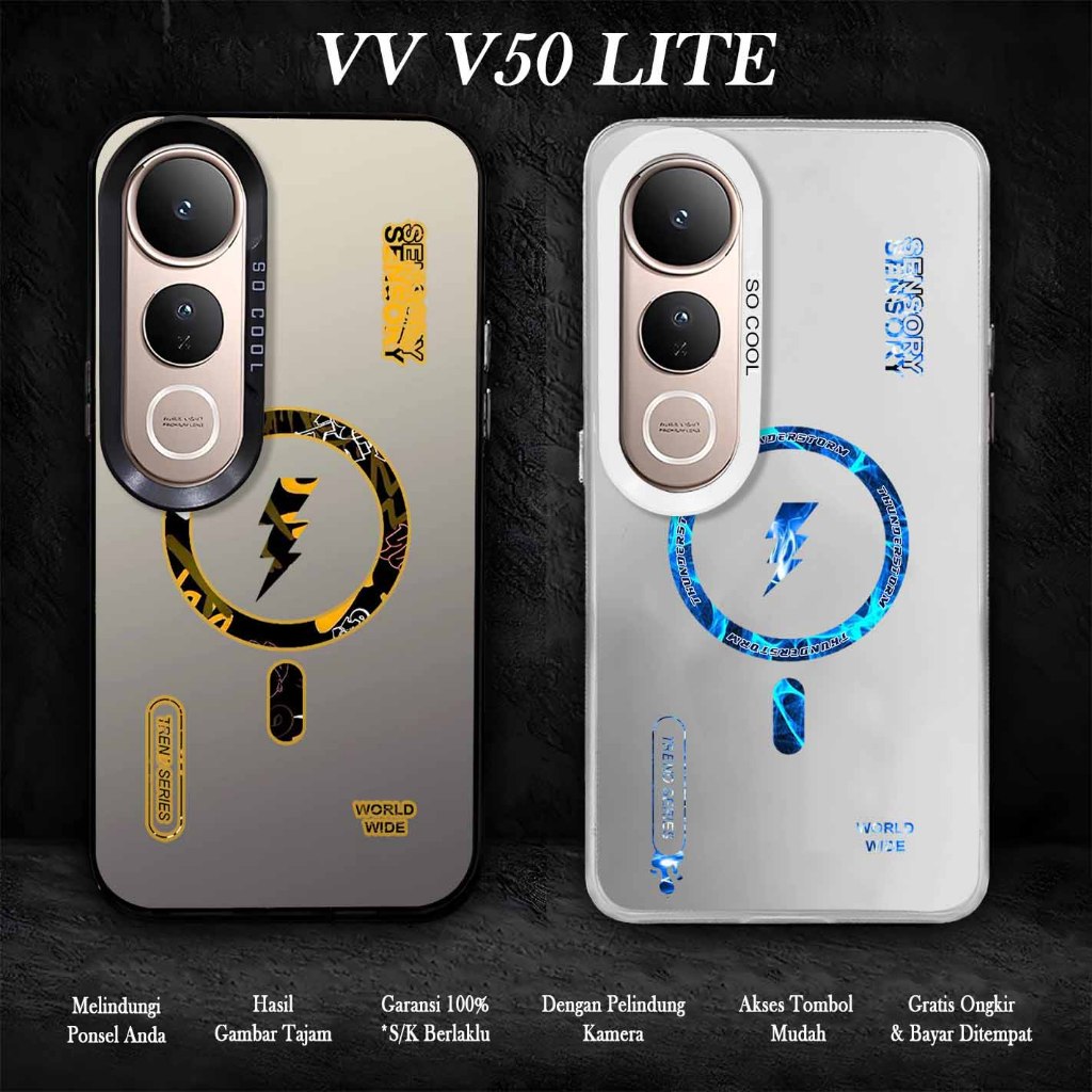 Softcase So Cool สําหรับ Vivo V50 Lite - เคสโฮโลแกรม Vivo V50 Lite - เคส So Cool Vivo V50 Lite - เคส