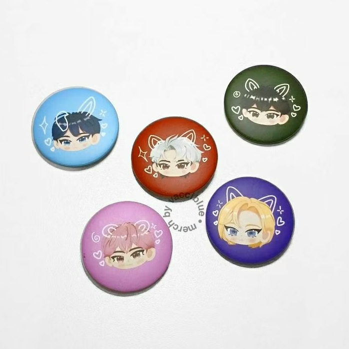 ปุ่มพิน PLAVE EUNHO YEJUN BAMBY NOAH HAMIN