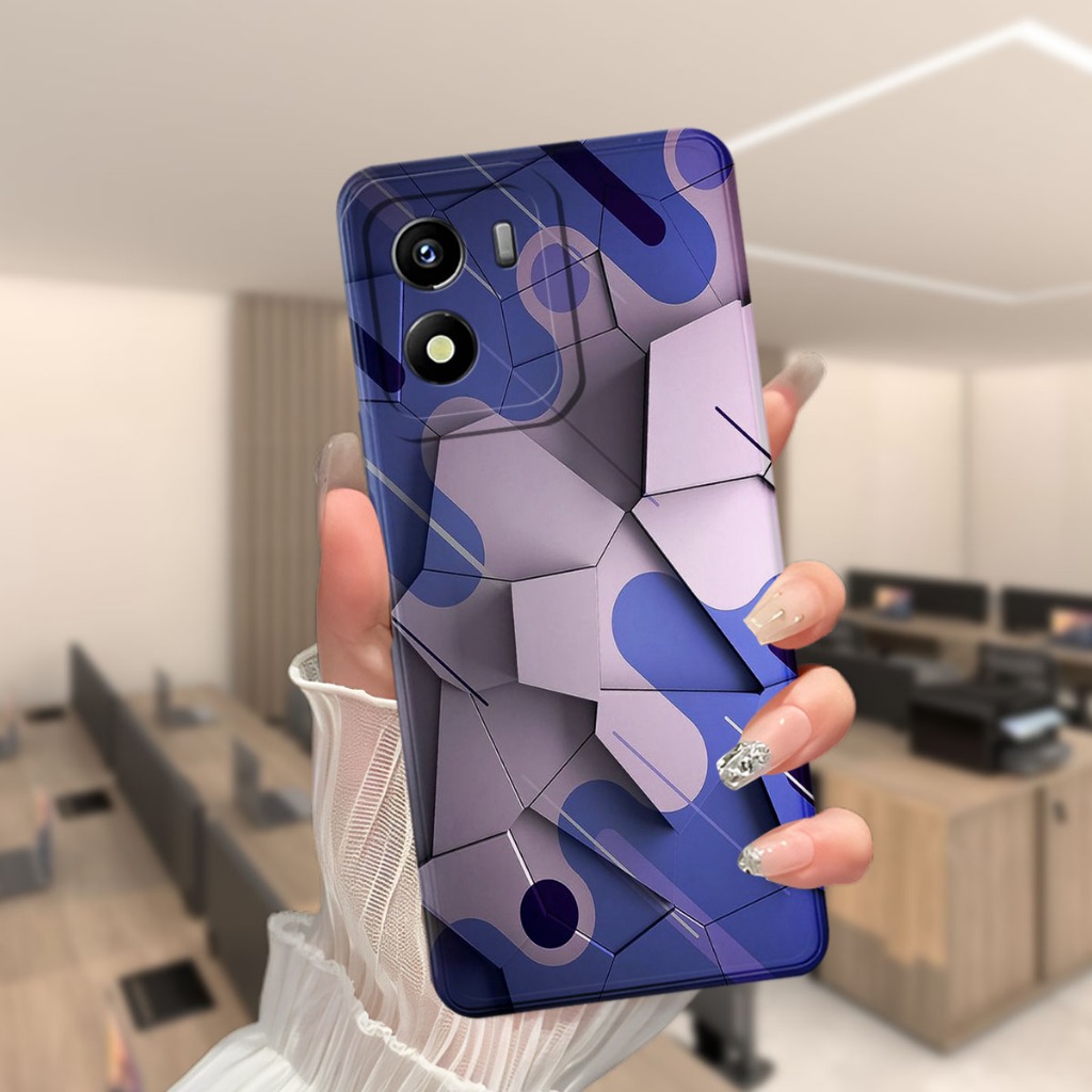 เคส HP Vivo Y15s - Vivo Y01 - Vivo Y01A แฟชั่นภาพเคสโทรศัพท์มือถือสุดเท่, เคสโทรศัพท์มือถือ, ฟิล์มกั