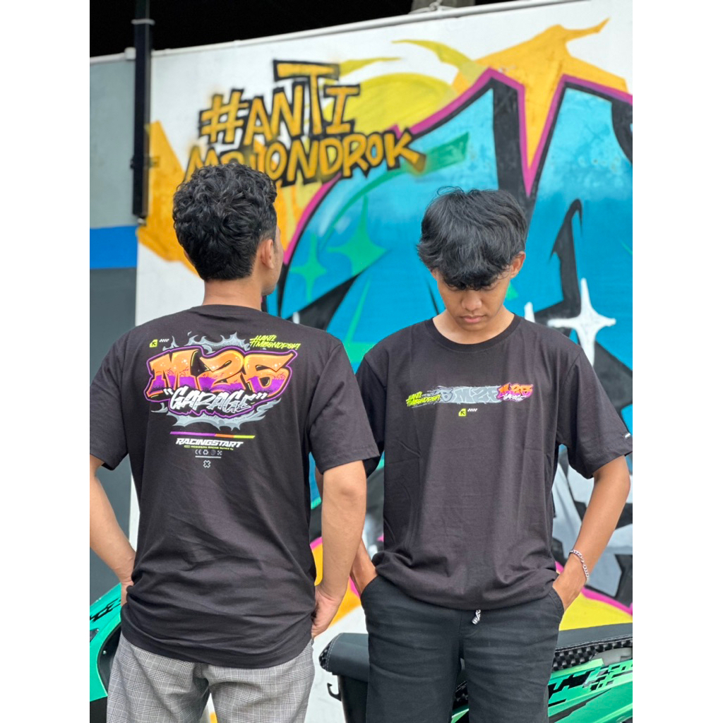 เสื้อยืด M26 GARAGE X RACING START