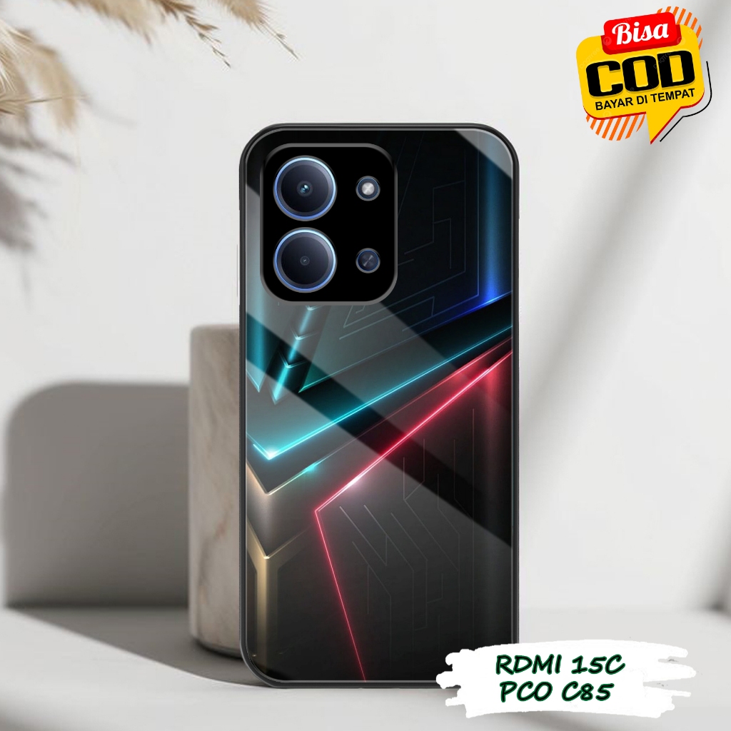 เคส HP REDMI 15C / POCO C85 - STORE CASE ( LIGHTING ) - 2D Premium Glossy - Glossy Softcase - เคสโทร