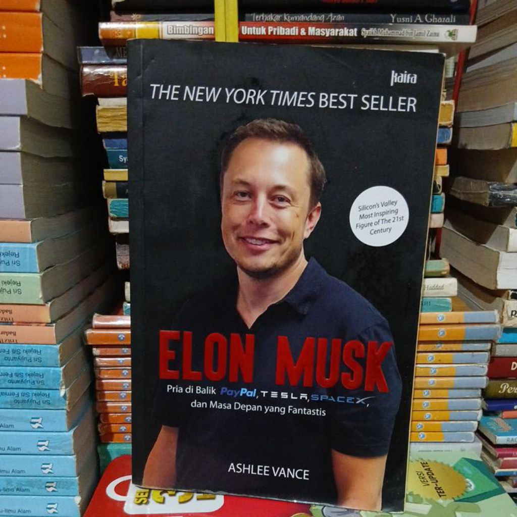 ELON MUSK Men Behind PayPal, Tesla, Spacex และ Fantastic Future หนังสือมือสอง