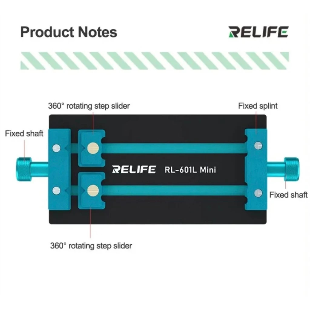 MESIN PCB HOLDER ENGINE CLAMP RELIFE RL-601L MINI HOLDER PCB RELIFE RL-601L MINI
