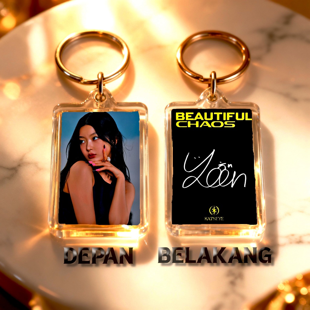 GANTUNGAN พวงกุญแจ Yoonchae - พวงกุญแจ Katseye - พวงกุญแจ - Yoonchae Katseye