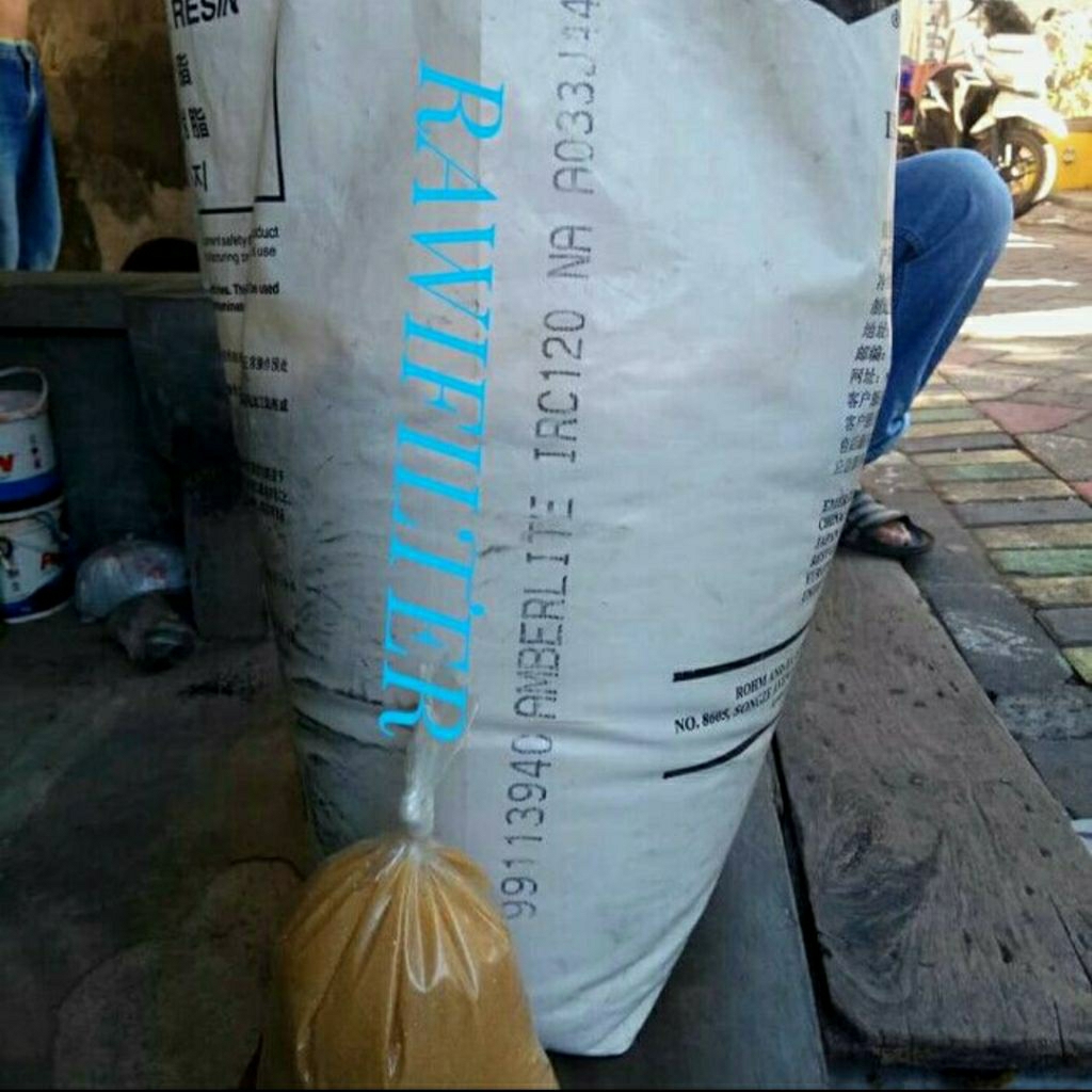 Cation Resin Amberlite IRC 120 หรือ IR 100 Na Dowex 500gr