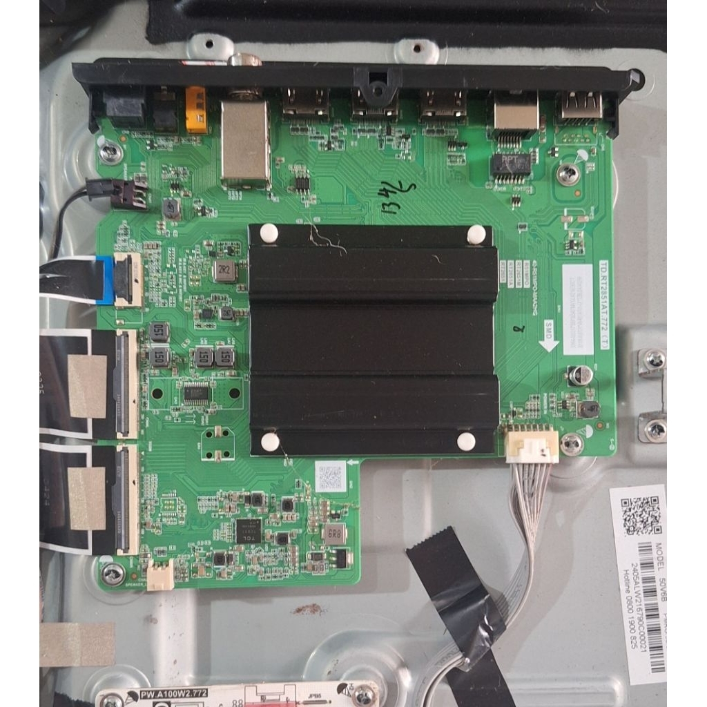 TCL 50V6B เมนบอร์ดทีวี MB