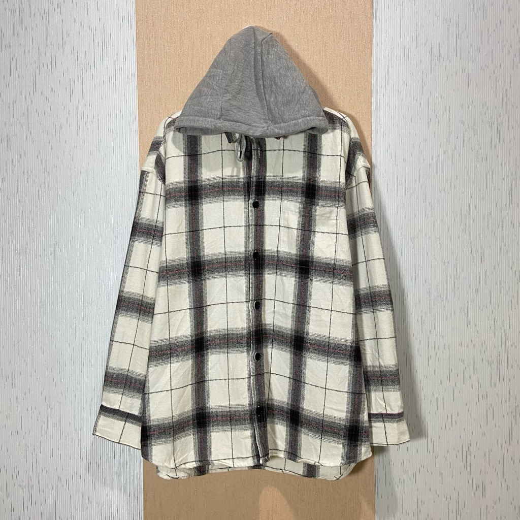 Flannel Hoodie FRJ Jeans / Size 2XL