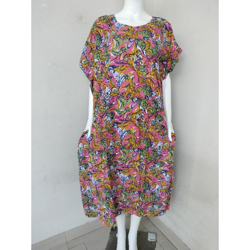 JESS JESS JESS || เดรสม้าทอง รุ่นค้างคาว รอบอก 130ซม/ ks 342