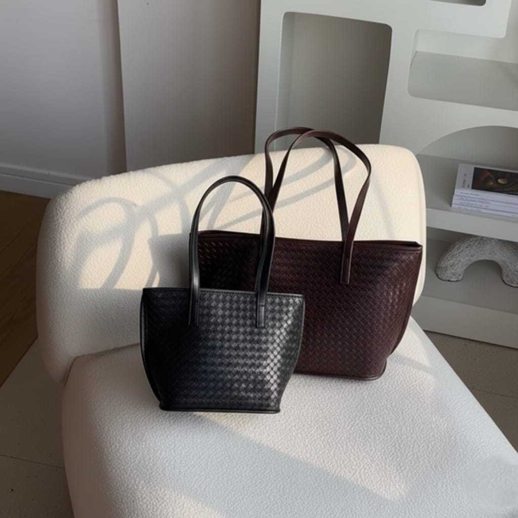 กระเป๋าสะพายไหล่ผู้หญิง Himawari กระเป๋าผ้าและกระเป๋าสะพายไหล่ by Alfabag