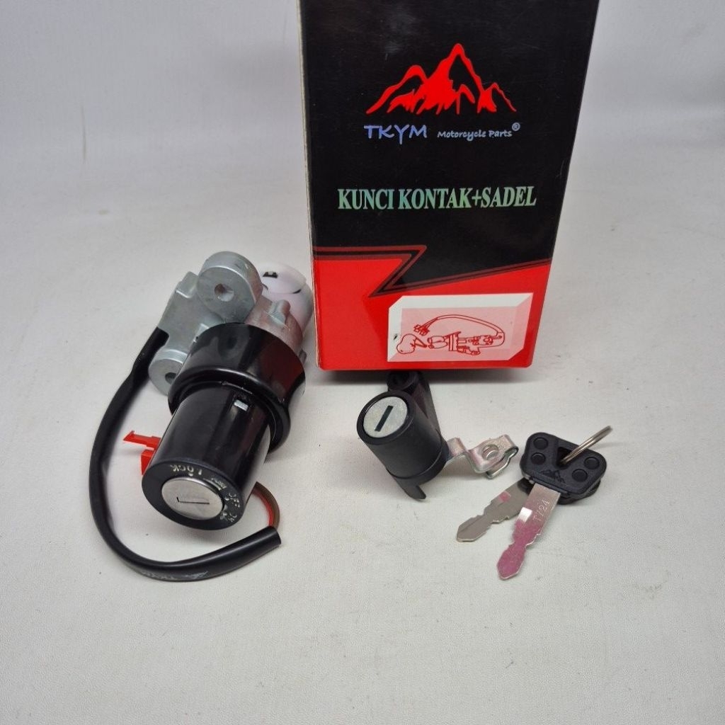 กุญแจระบุ + SADDLE VISION 07 (3C1-T250-4799-17) ต้นฉบับ TAKAYAMA