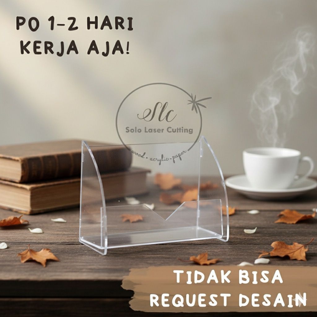 NAME CARD STAND/PLACE NAME DESK DISPLAY ACRYLIC NAME SIGN