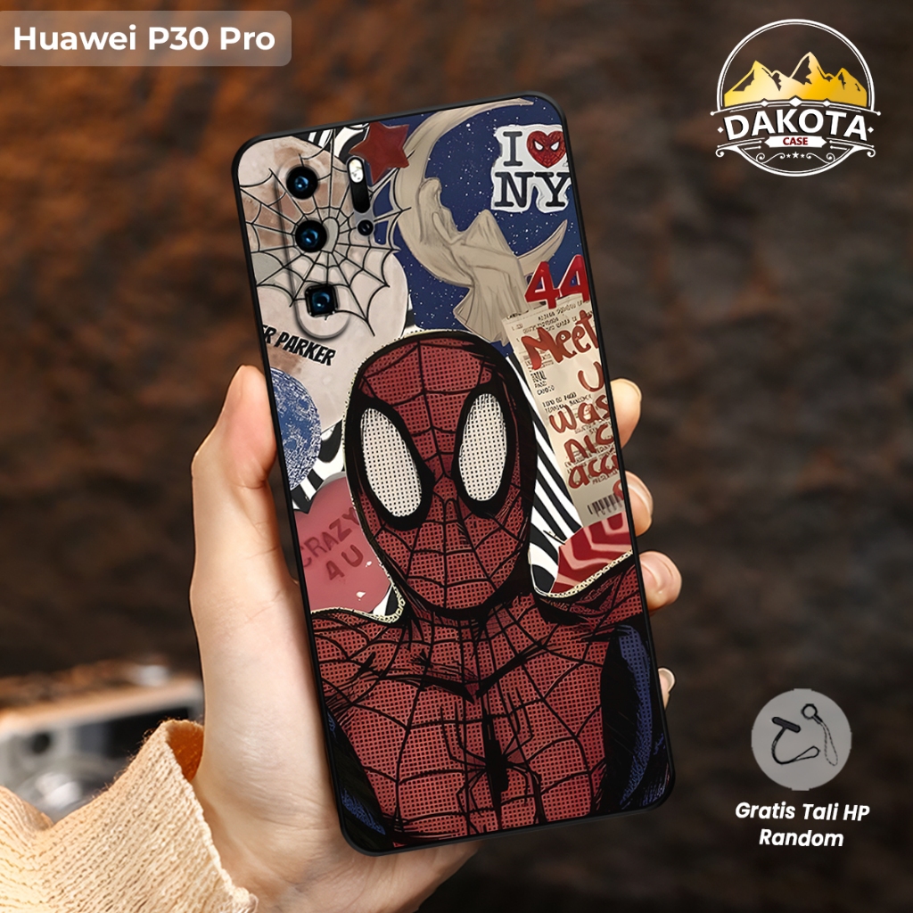 Softcase Huawei P30 P30 Pro P30 Lite | P40 P40 Pro P50 Nova 3i ธีม Spiderm4n Motif | เคสซิลิโคนยางยื
