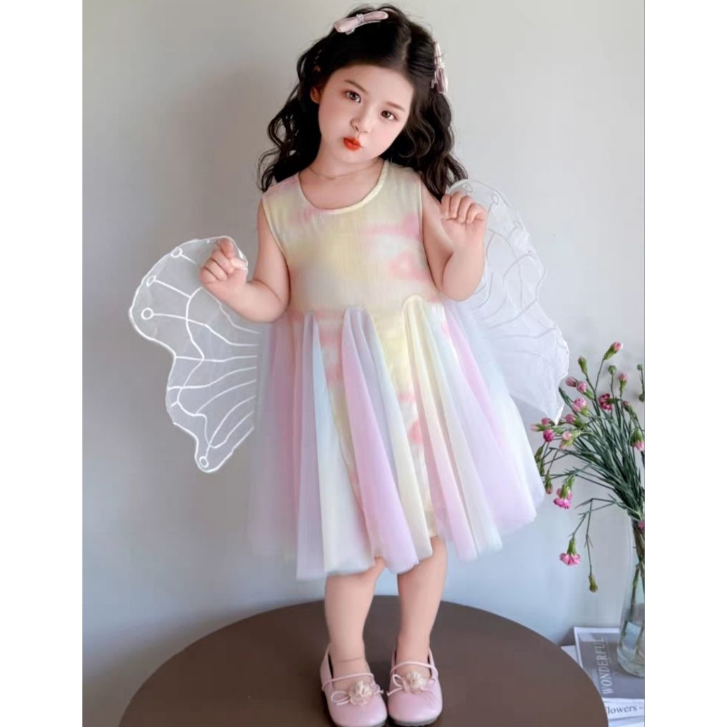 TZ05 RAINBOW WING DRESS SIZE 90-110
